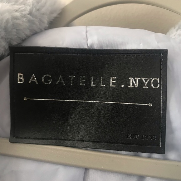 Bagatelle faux fur bomber jacket size XS - fit is XS to Small - Picture 4 of 7